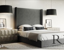 تخت خواب دونفره مدرن
