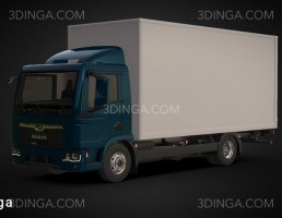 ماشین MAN TGL سال 2021