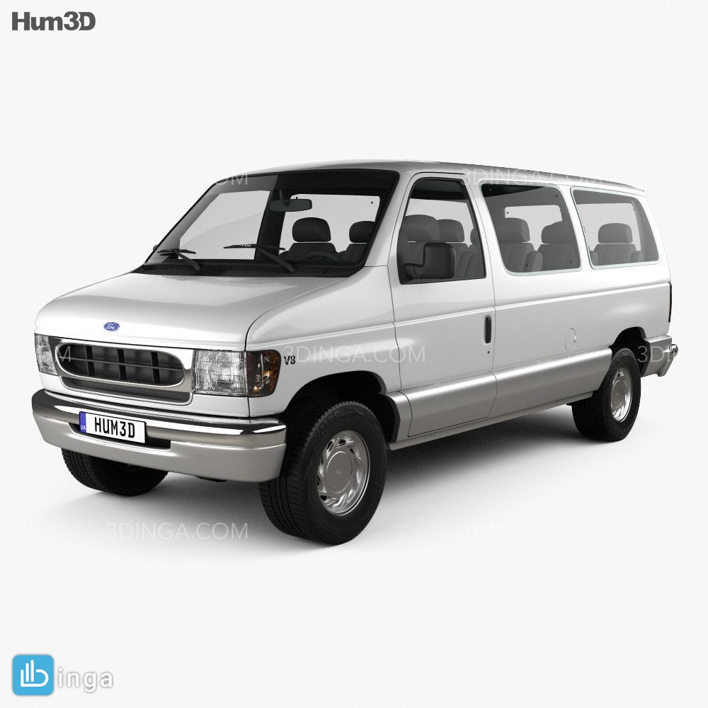 ون مسافربری فورد مدل E-Series سال 1998