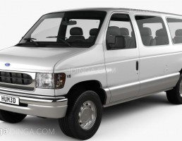 ون مسافربری فورد مدل E-Series سال 1998