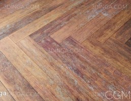 کفپوش چوبی فرسوده
