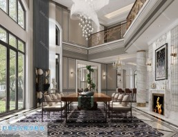 صحنه داخلی اتاق پذیرایی