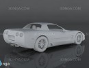 ماشین شورولت کوروت Z06 سال 2002