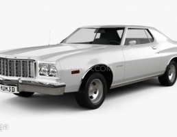 ماشین فورد مدل Gran Torino سال 1974