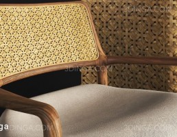 صندلی راحتی چوبی