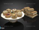 ظرف شیرینی خامه ایی
