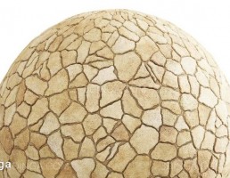 تکسچر سنگفرش روسازی نامنظم