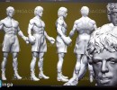 کاراکتر مرد (Rocky) برای چاپ سه بعدی
