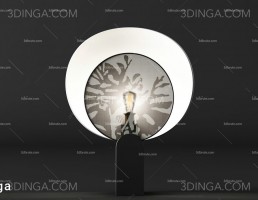 آباژور رومیزی مدرن