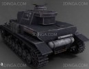 تانک WW2 آلمانی پانزر چهارم اوسف