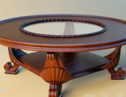 میز گرد شکل