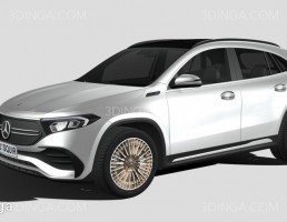 ماشین مرسدس بنز EQA سال 2022