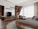 صحنه داخلی اتاق خواب سبک مدرن