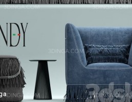 مبل و صندلی راحتی + میز