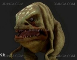 دایناسور از جنگ ستارگان(Blurrg from Star Wars)