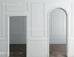 گچبری تزئینی دیوار