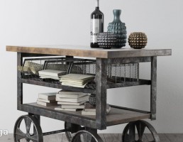 میز بار چرخدار