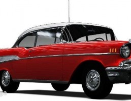ماشین شورلت مدل Bel Air سال 1957