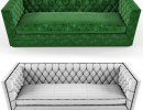 مدل سه بعدی مبل دونفره راحتی Sofa