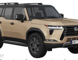 ماشین لکسوس GX Overtrail سال 2024