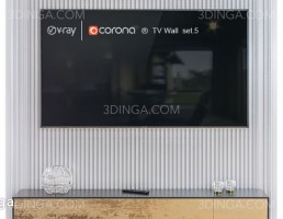 دکور تلویزیون مدرن