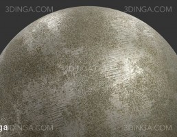 تکسچر فلز آلومینیوم کاست کثیف