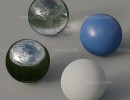 تکسچر HDRI آسمان در بعد از ظهر ابری