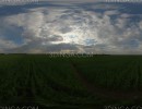 تکسچر HDRI آسمان در بعد از ظهر ابری