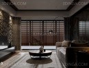 صحنه داخلی اتاق نشیمن برای اسکچاپ