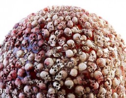 تکسچر جمجمه انباشته شده
