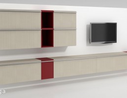ست میز تلویزیون چوبی