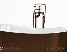 وان حمام + میکسر و شیر حمام