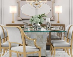 میز نهارد خوری Bernhardt
