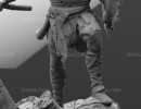 مجسمه مرد جنگجو (Kratos) برای چاپ سه بعدی