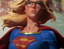 کاراکتر زن (Super Girl) برای چاپ سه بعدی
