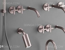 مجموعه دوش + شیر آب حمام