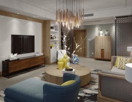 صحنه اتاق نشیمن