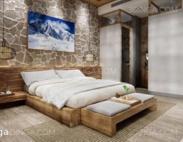 صحنه داخلی اتاق خواب برای اسکچاپ