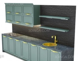 کابینت آشپزخانه سبک کلاسیک