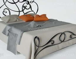 تخت خواب دونفره کلاسیک