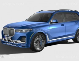 ماشین بی ام و آلپینا XB7 سال 2021