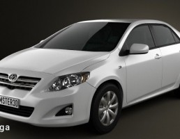 تویوتا مدل Corolla Sedan  سال 2010