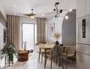 صحنه داخلی اتاق نشیمن + آشپزخانه برای اسکچاپ