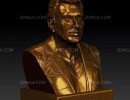 مجسمه نیم تنه مرد برای چاپ سه بعدی