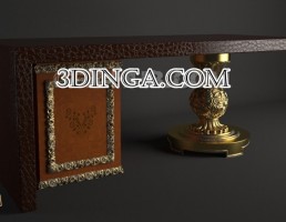 مدل 3D میز کلاسیک