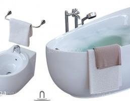 وان حمام + روشویی + توالت فرنگی