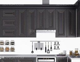 کابینت آشپزخانه سبک کلاسیک