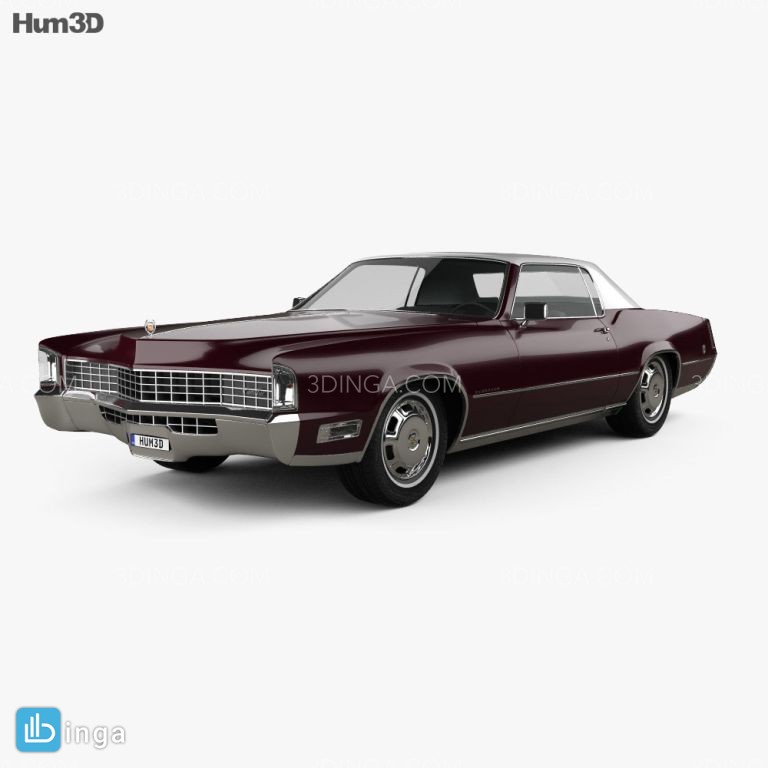 ماشین کادیلاک مدل Eldorado Fleetwood سال 1968