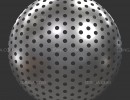 تکسچر فلز آلومینیوم سوراخ دار