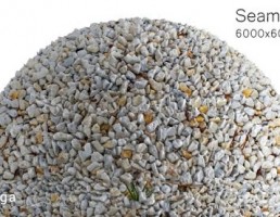 متریال سنگریزه سفید بدون درز